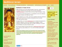 Tablet Screenshot of gutemeditation.info